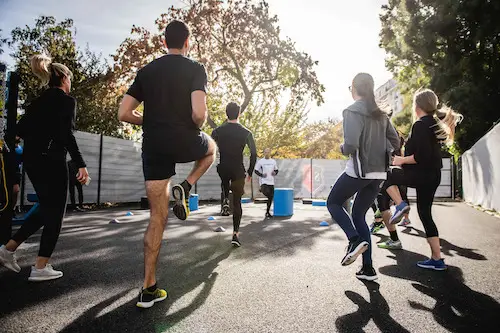 activité sportive en équipe