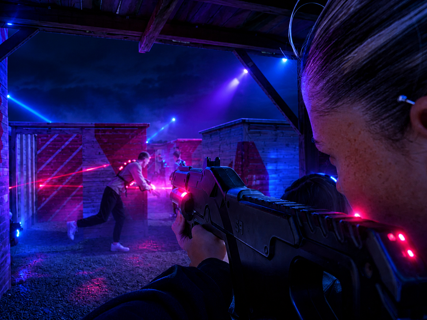 Nuit du Laser : soirée Laser Game en extérieur au DAMA Deauville
